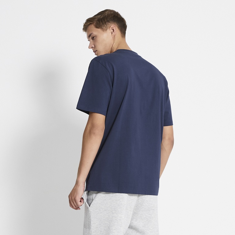 Heavy tee "William" Midnight Blue